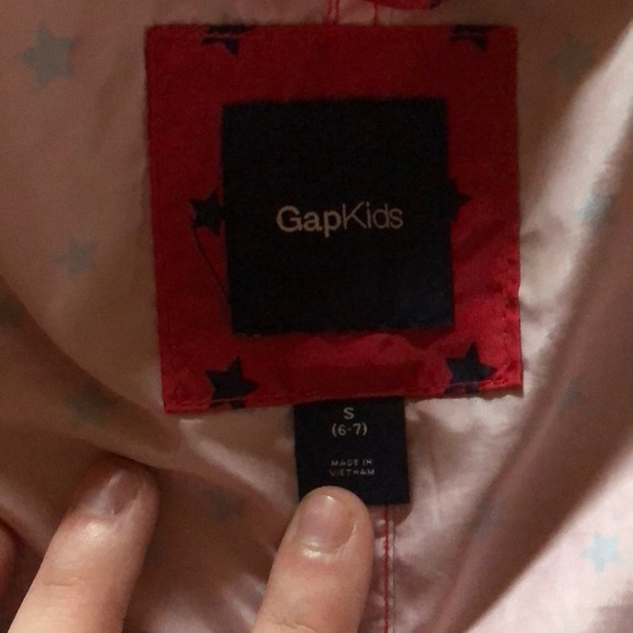 Red Raincoat for youth - Picture 3 of 3